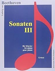 Sonaten für klavier.bd.3 d'occasion  Livré partout en Belgiqu