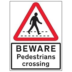 Beware pedestrian crossing for sale  Delivered anywhere in Ireland