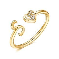 Initial rings heart for sale  Delivered anywhere in USA 