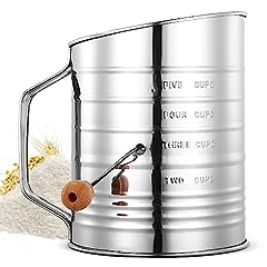 Cozhyess flour sifter for sale  Delivered anywhere in Ireland