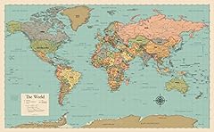 Map poster chart for sale  Delivered anywhere in USA 