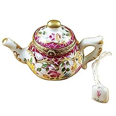 Teapot flowers maroon for sale  Delivered anywhere in USA 