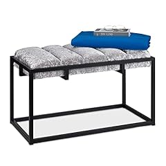 Relaxdays banquette velours d'occasion  Livré partout en France