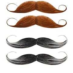 4pcs fake moustache for sale  Delivered anywhere in UK