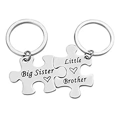 Sister brother keychain for sale  Delivered anywhere in USA 