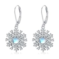 Snowflake earrings 925 for sale  Delivered anywhere in UK