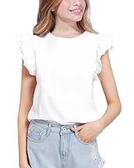 Girls white shirt for sale  Delivered anywhere in USA 