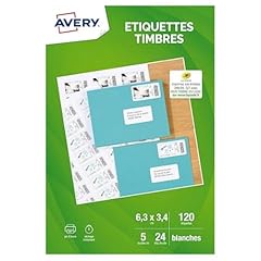 Avery 120 étiquettes d'occasion  Livré partout en France