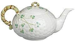 Belleek shamrock teapot for sale  Delivered anywhere in USA 