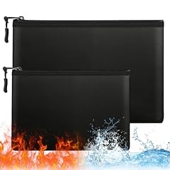 2pcs fireproof document for sale  Delivered anywhere in UK