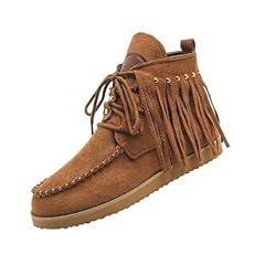 Fransen stiefeletten damen gebraucht kaufen  Wird an jeden Ort in Deutschland