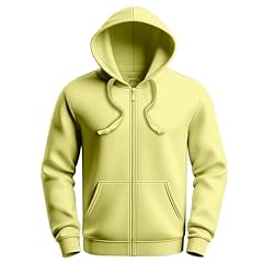 Plain zipper hoodie for sale  Delivered anywhere in UK