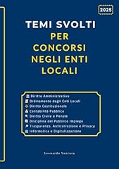 Temi svolti per usato  Spedito ovunque in Italia 