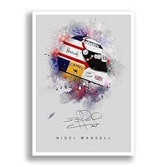Nigel mansell signed for sale  Delivered anywhere in UK