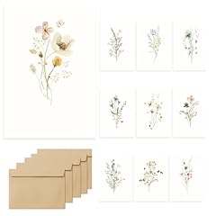 Blank floral cards for sale  Delivered anywhere in UK