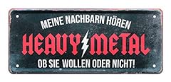 Heavy metal deko gebraucht kaufen  Wird an jeden Ort in Deutschland