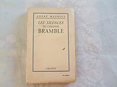 Andre maurois silences d'occasion  Livré partout en France