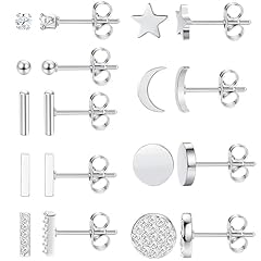 Pairs hypoallergenic stud for sale  Delivered anywhere in USA 
