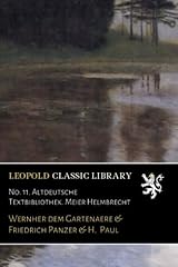 No. 11. altdeutsche d'occasion  Livré partout en France