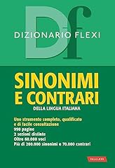 Dizionario flexi. sinonimi usato  Spedito ovunque in Italia 