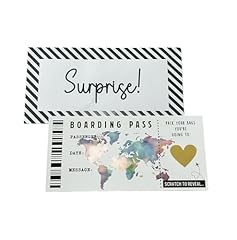 Personalised travel ticket for sale  Delivered anywhere in USA 
