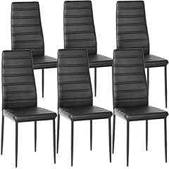 Dining chairs leather for sale  Delivered anywhere in USA 