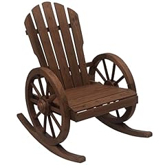 Outsunny wooden rocking for sale  Delivered anywhere in USA 