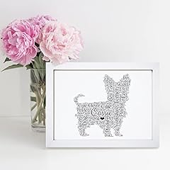 Personalised yorkshire terrier for sale  Delivered anywhere in UK