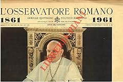 Osservatore romano. usato  Spedito ovunque in Italia 
