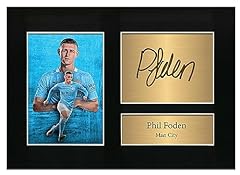 Phil foden autograph for sale  Delivered anywhere in UK