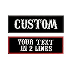 2pc embroidery patch for sale  Delivered anywhere in UK