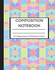 Composition notebook 111 for sale  Delivered anywhere in UK
