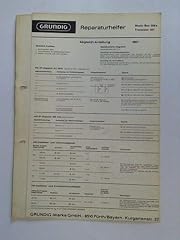 Grundig reparaturhelfer 1967 for sale  Delivered anywhere in UK