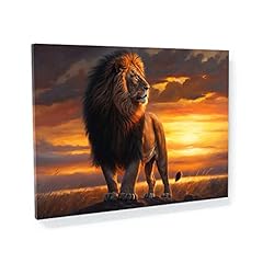 Sense canvas lion for sale  Delivered anywhere in USA 