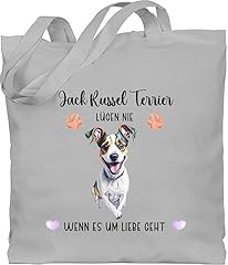 Baumwolltasche hunde jack gebraucht kaufen  Wird an jeden Ort in Deutschland