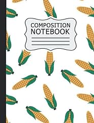 Corn composition notebook for sale  Delivered anywhere in USA 