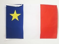 Flag drapeau acadie d'occasion  Livré partout en France