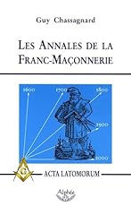 Annales franc maçonnerie d'occasion  Livré partout en France