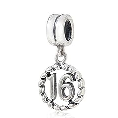 16th birthday charm for sale  Delivered anywhere in UK