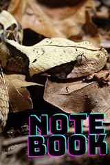 Gaboon viper notebook for sale  Delivered anywhere in UK
