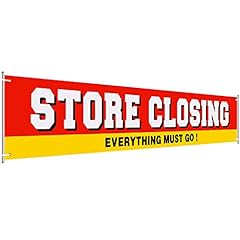 Large closing sign for sale  Delivered anywhere in USA 