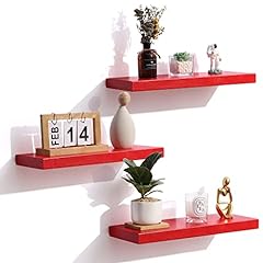 Red floating shelves for sale  Delivered anywhere in USA 