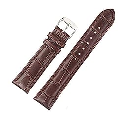 22mm genuine leather for sale  Delivered anywhere in UK