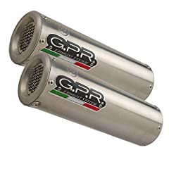 Scarico gpr exhaust usato  Spedito ovunque in Italia 