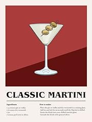 Poster drink cocktail usato  Spedito ovunque in Italia 