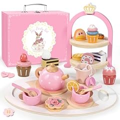 Wooden tea party for sale  Delivered anywhere in USA 