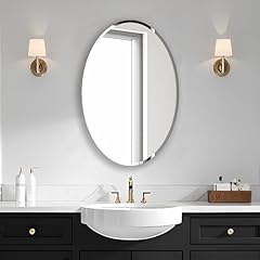 Frameless oval mirror for sale  Delivered anywhere in USA 