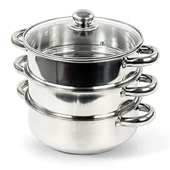 22cm tier stainless for sale  Delivered anywhere in UK