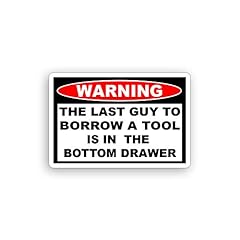 Funny warning sticker for sale  Delivered anywhere in USA 