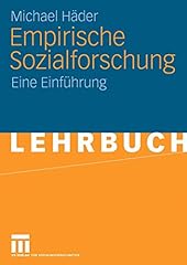 Empirische sozialforschung ein gebraucht kaufen  Wird an jeden Ort in Deutschland